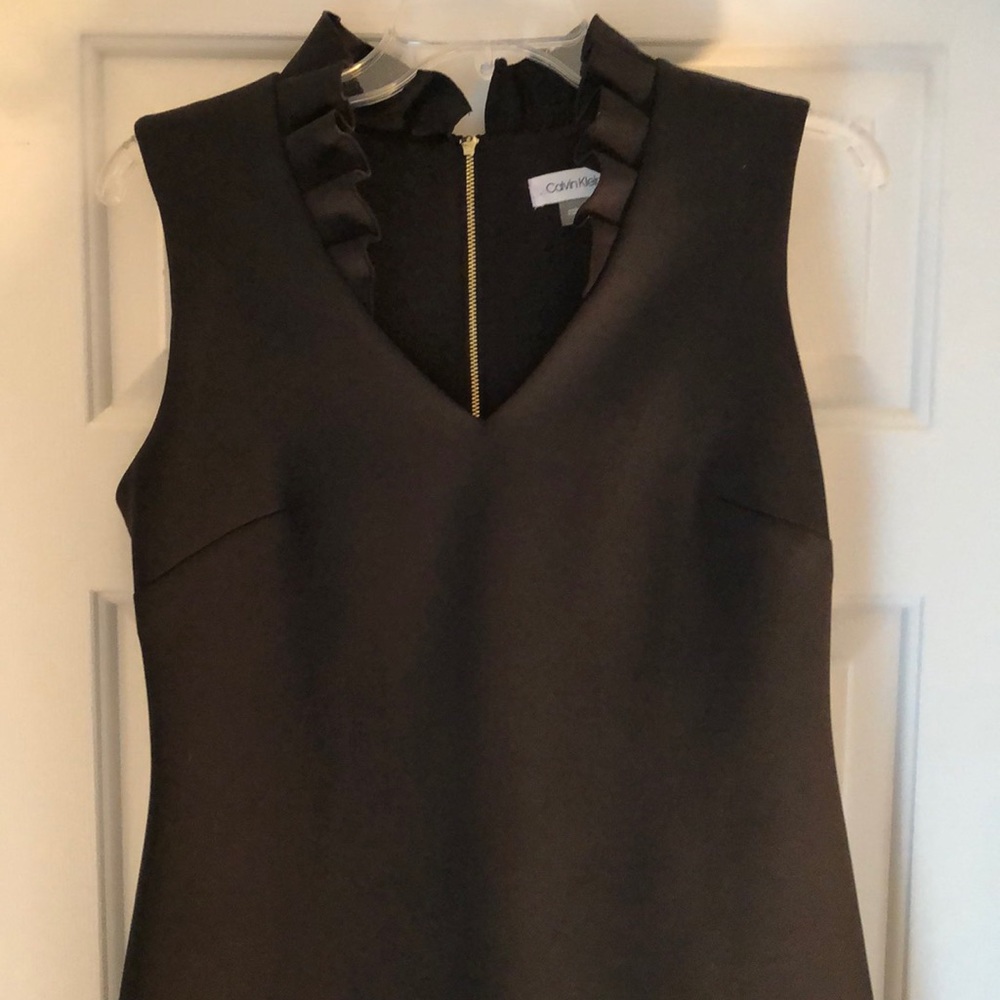 Black Calvin Klein dress